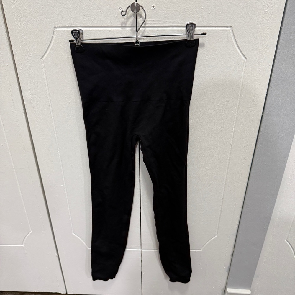 SPANX Black Look at Me Now Seamless Leggings - Picture 4 of 11